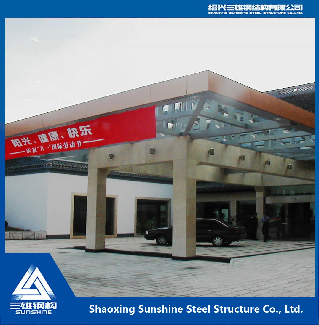 Steel Roof Structure/Steel Frame Structure Roofing/Steel Structure Roof for Restaurant