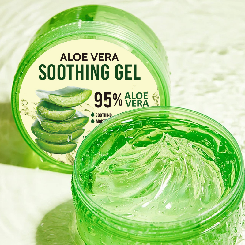 OEM Natural Organic Vegan Face Care Soothing Sunburn Relief Aloe Vera Gel