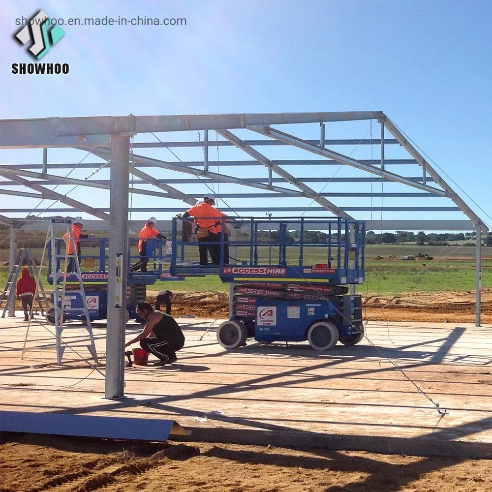 Automated Steel Structure Prefabricated Poultry Farm Design Commercial Layer Close Chicken House