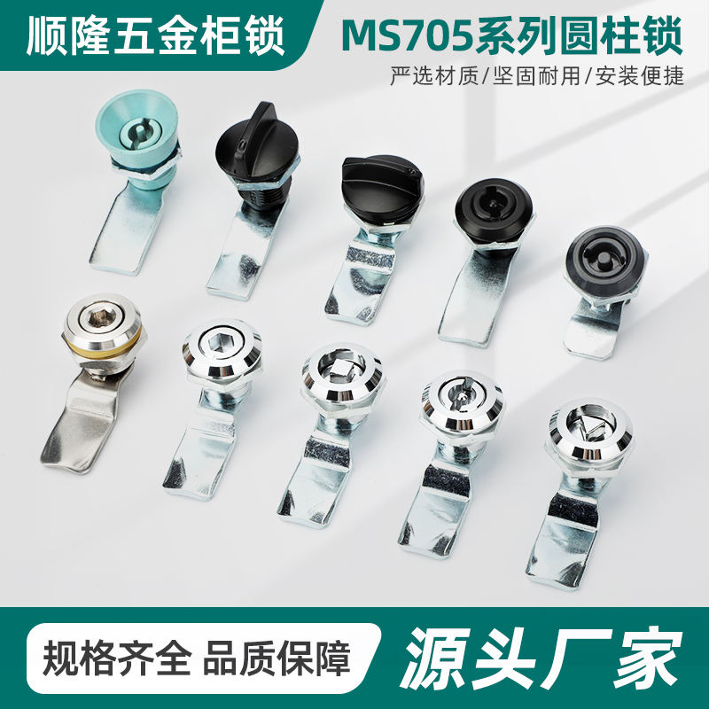 Durable Zinc Alloy Cam Lock for Cabinets with Triangular and Square Designs