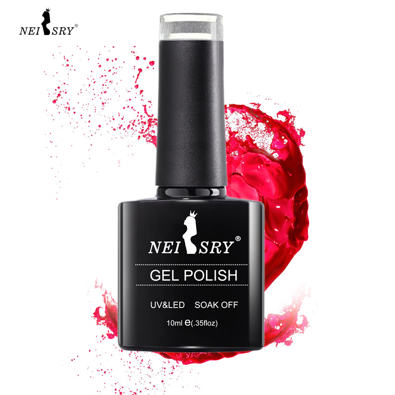 Soak-off Color Nail Gel with Vibrant Shades and No Fading
