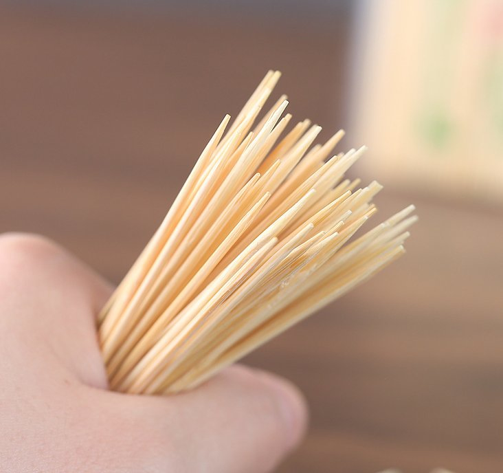 Disposable Double-Headed Toothpicks Bamboo Thin Toothpicks Stick Household Portable Restaurant Bulk Toothpicks
