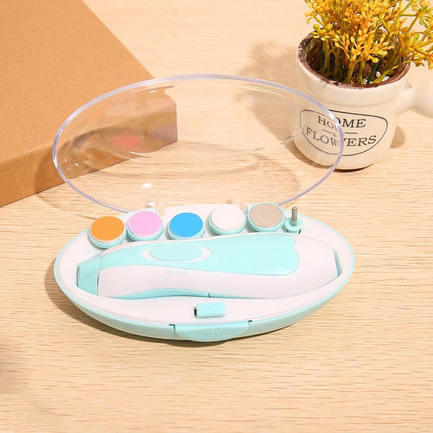 Wholesale Baby Nail Clipper Multifunctional Automatic Electric Nail Trimmer Baby Nail Trimmer