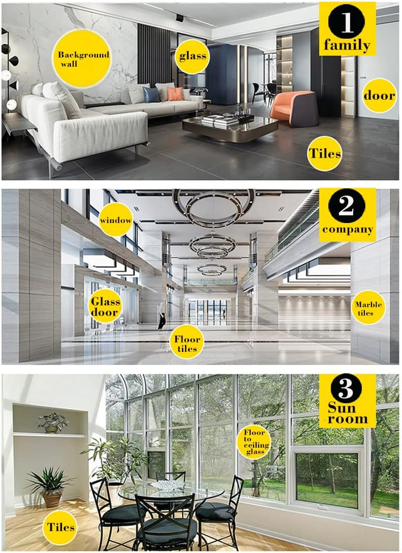 Glass Tile Stone Vacuum Suction Cups 8" 200mm Lifter Sucker Tiling Tools