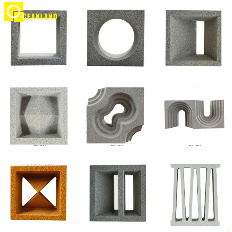 China High Quality Decorative Clay Fired Standard Hollow Brick
