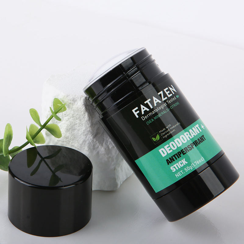 Private Label Wholesale Herbal Sea Minerals Citron Deodorant Antiperspirant Stick Natural Vegan Sweat Odor Balm Deodorant Stick