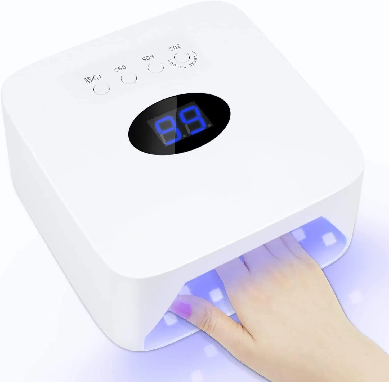 Cordless LED 54W Rechargeable UV LED Nail Lamp