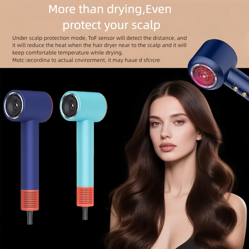 High-Speed Ai Intelligent Thermostatic Hair Dryer Lightning Fast Drying Does Not Hurt 200 Million Negative Ions Hair Dryer