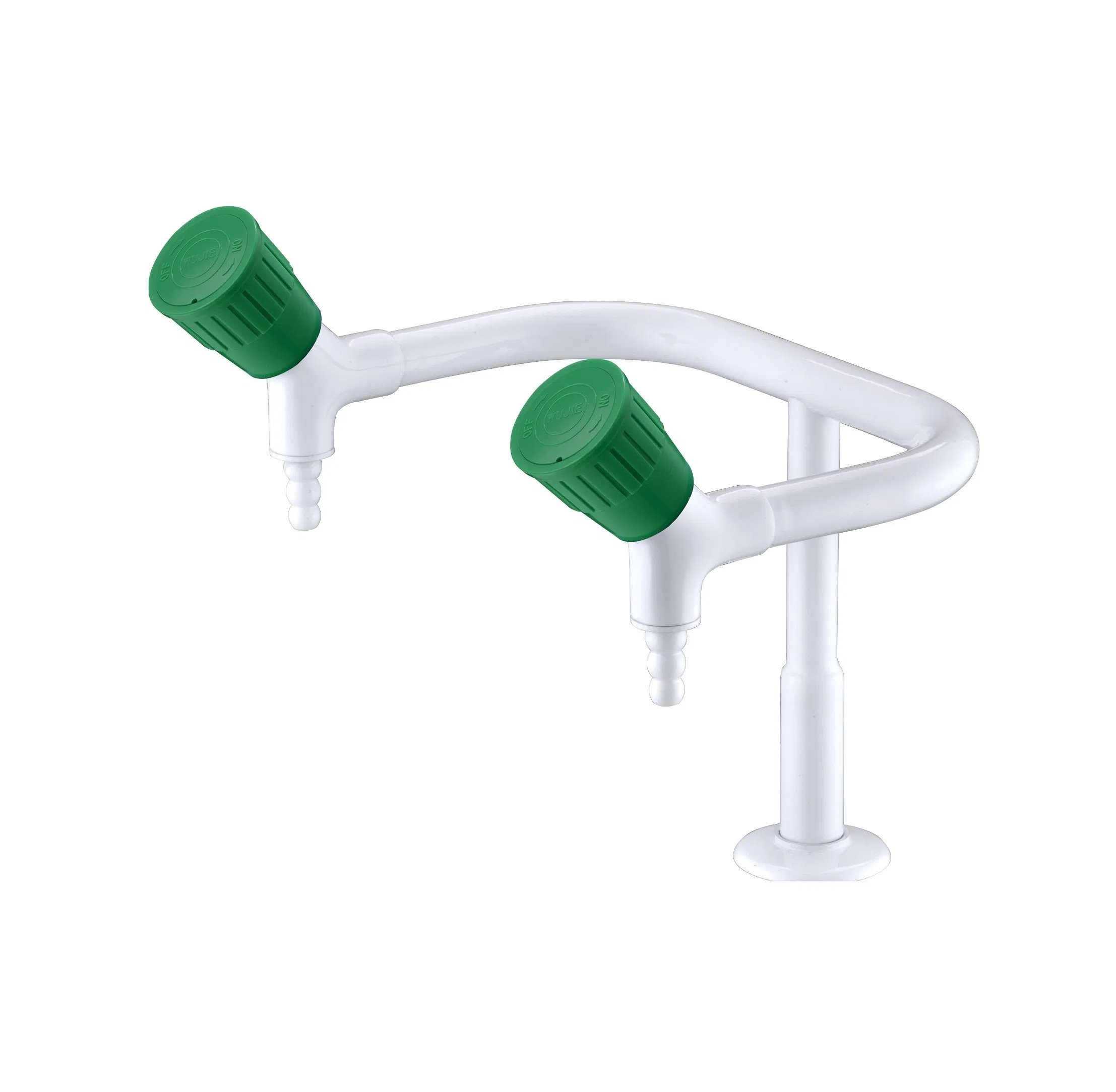 Laboratory Bench-Mounted 2-Way Hot & Cold Water Faucet