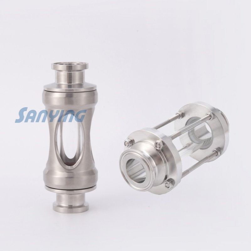 Casting 304/316L DN25 Heat-Resistant Sight Glass Tubular Sanitary Mirror with Factory Price