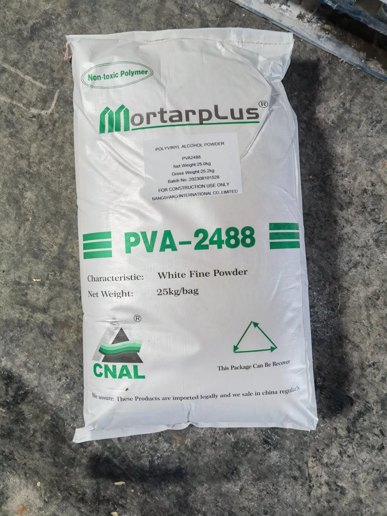 Bangshang PVA2488 Mortar Plus Cnal Brand