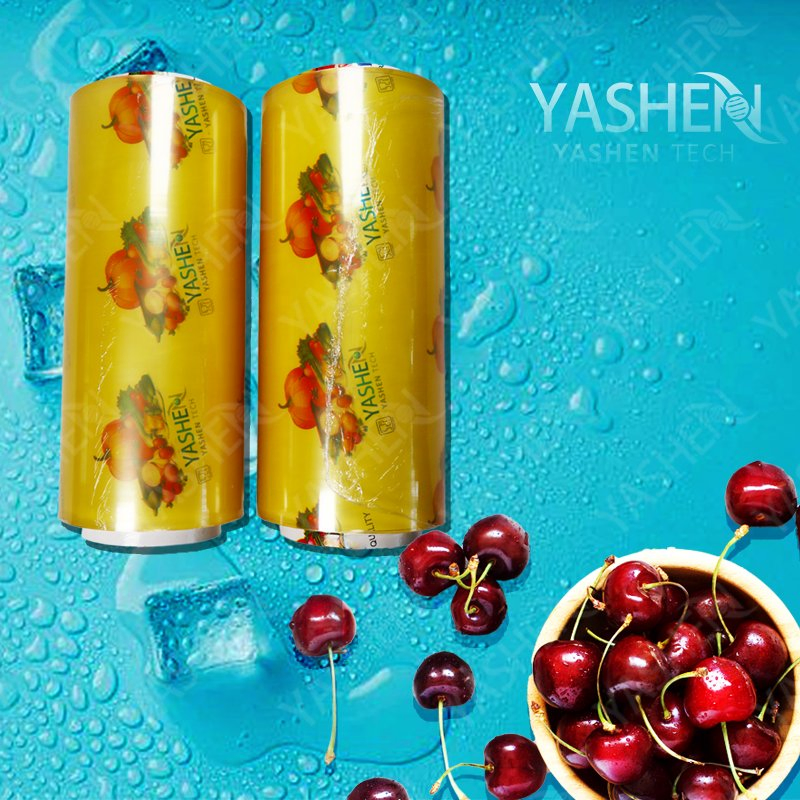 Refrigerated Frozen Food Eco-Friendly Clean PVC Cling Film Kitchen Cling Film