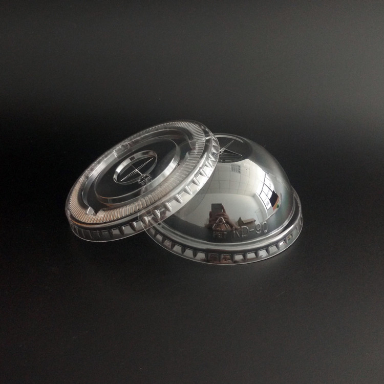 Крышка пластиковая купол для чашек Bubble Tea, 98мм