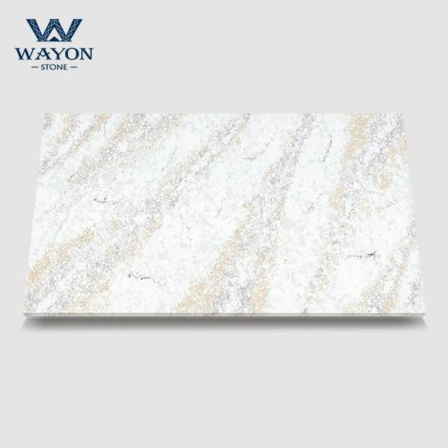Certificated Engineered Quartz Stone Anti Slip for Kitchen Countertop