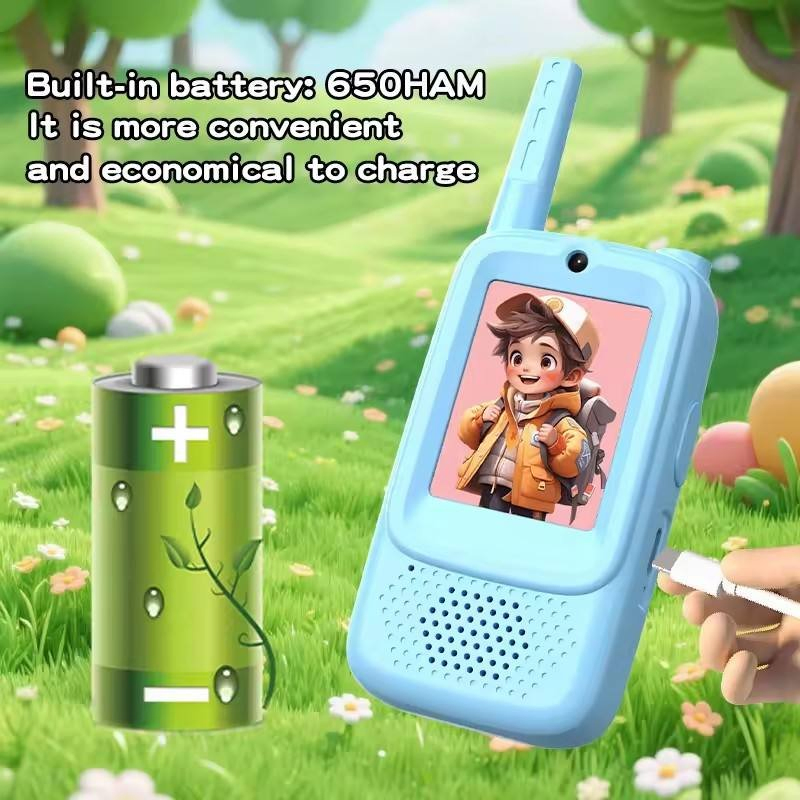 Детские рации JK300 Mini с видео и голосовыми эффектами