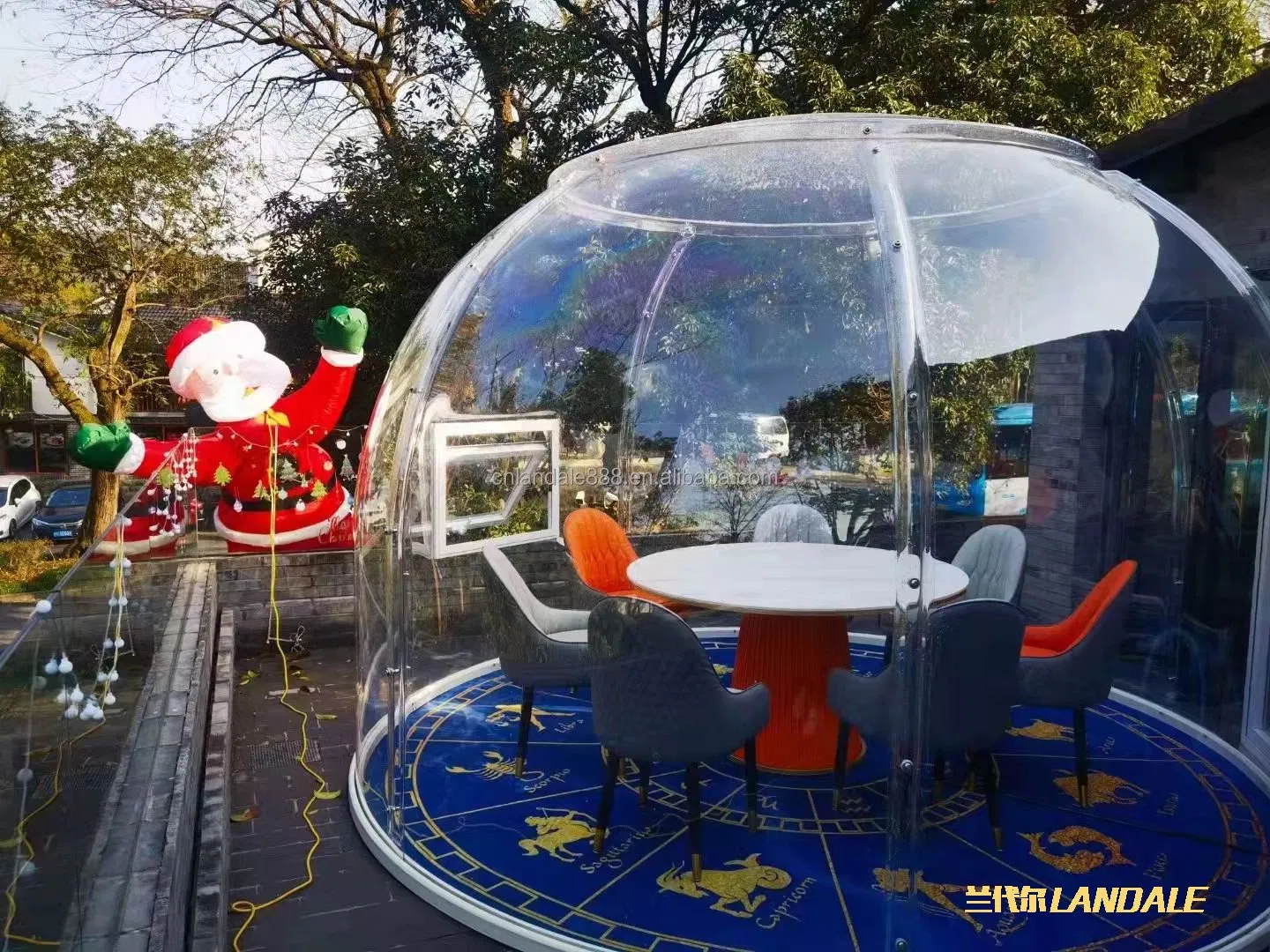 Outdoor Camping Picnic Family Gathering Polycarbonate Transparent Bubble House Chinese Factory Mass Production