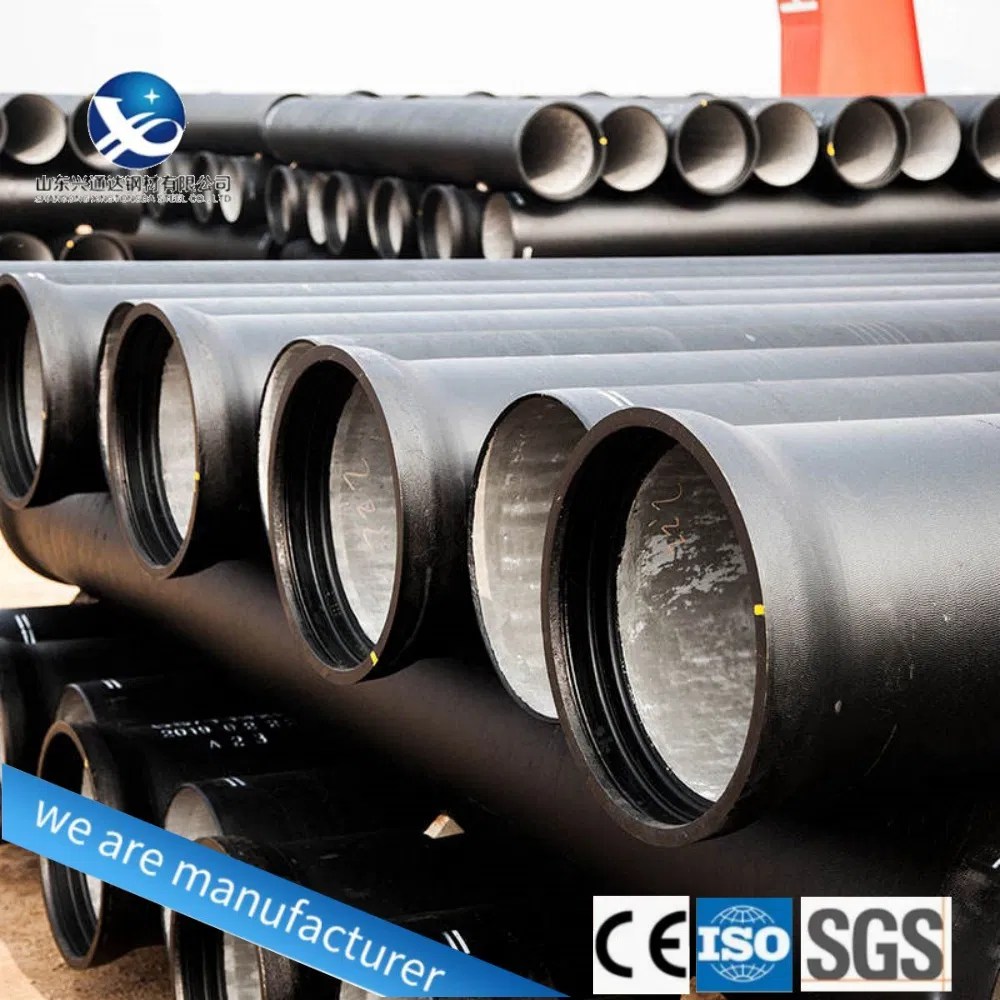 Factory Direct Low Price ISO 2531 En545 En598 K9 C40 C30 C25 Ductile Iron Water Pipe
