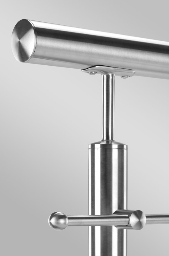 Stainless Steel Railing/Balustrade Systems with Railing Fitting/Staircase/Glass Baluster/Railings/Glass Balustrade