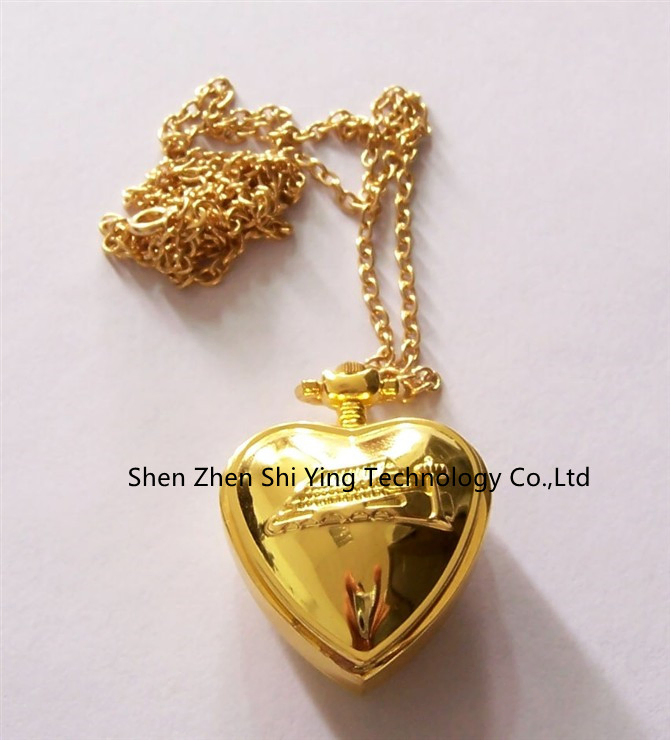 Custom Vintage Japan Quartz Movt Necklace Pendant Pocket Watch for Women Ladies