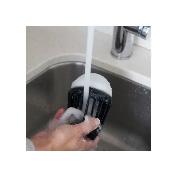 Portable 2-in-1 Insect Killer and LED Lamp with Electric Shock, Waterproof, Rechargeable - Ideal for Garden and Outdoor Use