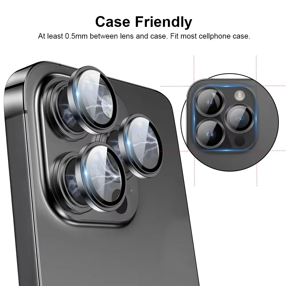 Защитное стекло на камеру iPhone 16/15/14/13/12