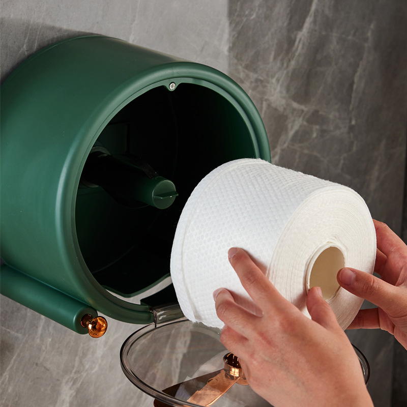 Bathroom Utensils Facial Cleaning Tissue Storage Box
