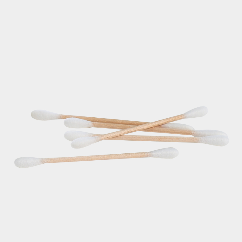 Double or Single Head Long Wooden or Paper Stick Tips Cotton Bud