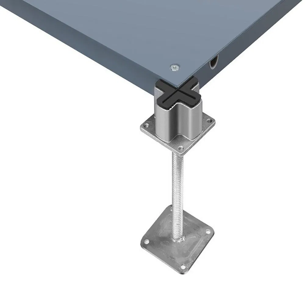 Cement-Filled Modular Reinforced Edges Steel Raised Access Floor - Designed for Hotels & Casinos & Offices