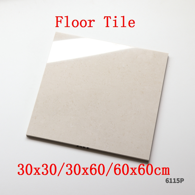 Напольная плитка 600x600 мм, светло-кремовая, матовая