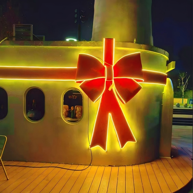 Customize MOQ 1PCS LED Decoration Butterfly for Christmas Holiday Event Topic