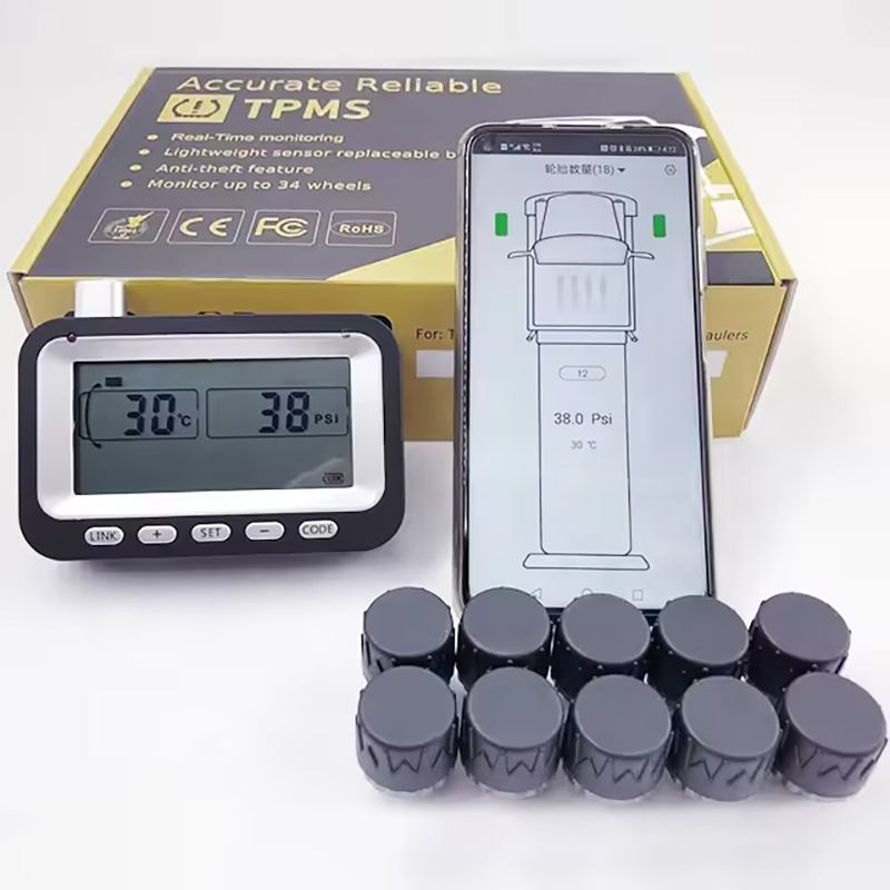 Датчик давления шин TPMS для грузовиков и автобусов, 16 колес