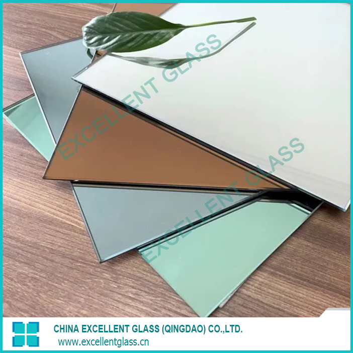 Clear Reflection Mirror - Tempered Safety Glass Mirror for Commercial & Residential Use