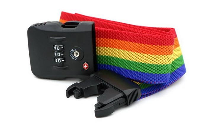 Custom Length New Travel Luggage Bag Adjustable Belt Password 3 Digitalluggage Strap Lock
