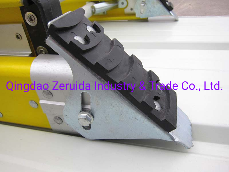 20 Steps Rope Operated Combination Extension Fiberglass Ladder / Aluminum Ladder