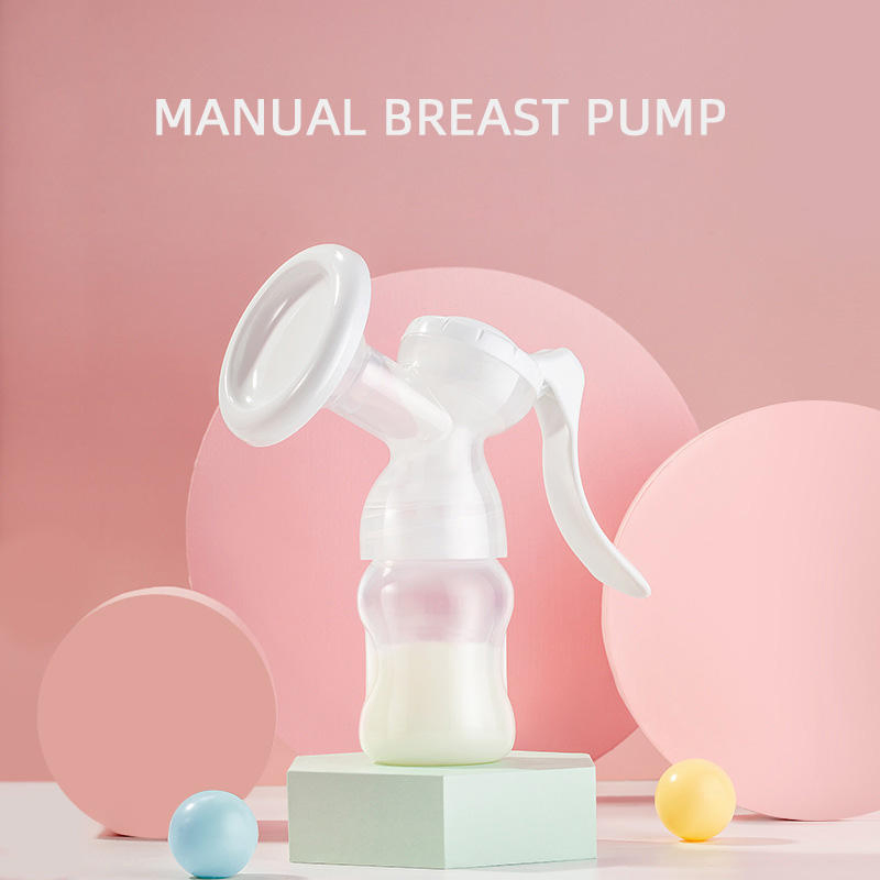 Best Selling Breast Milk Pump Massage Silicone Portable Manual Breast Pump OEM Service Electric Manual Milk Skimmer PVC Free