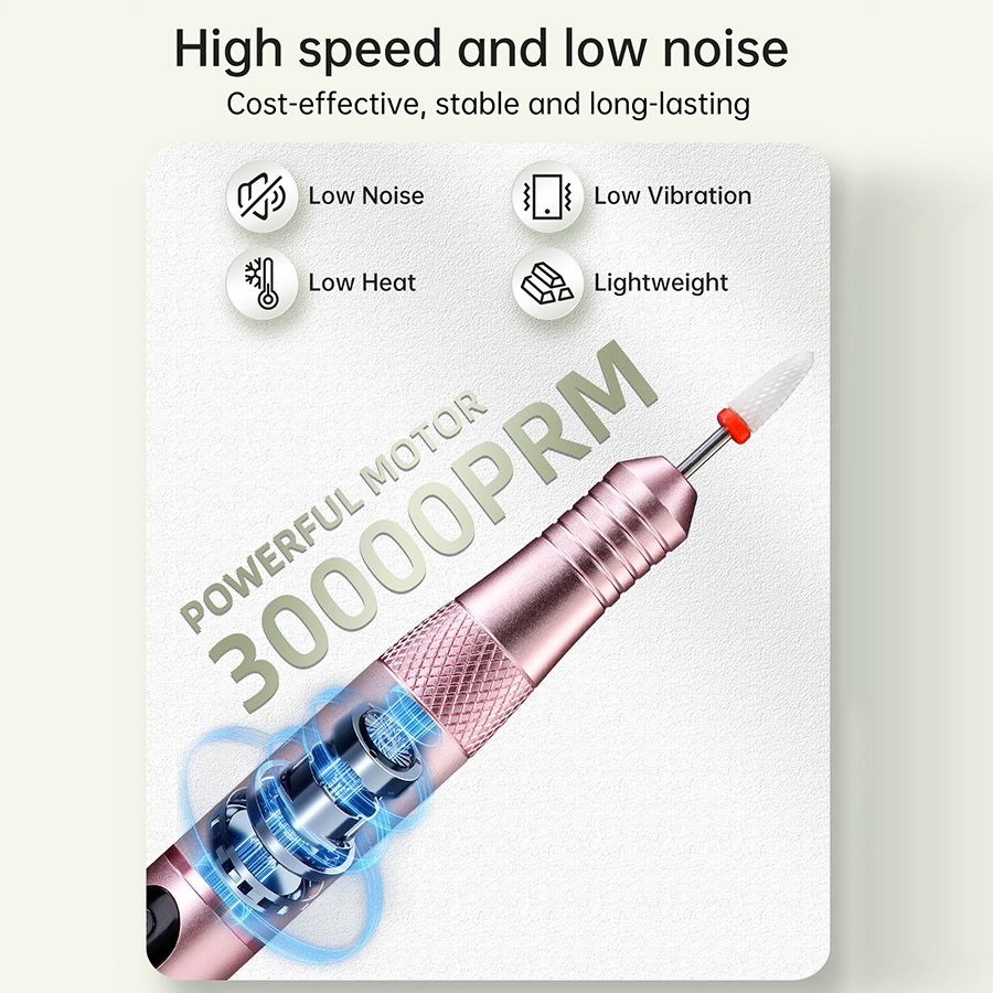 Duofu Multi-Gear Nail Drill - Meets Various Nail Care Needs