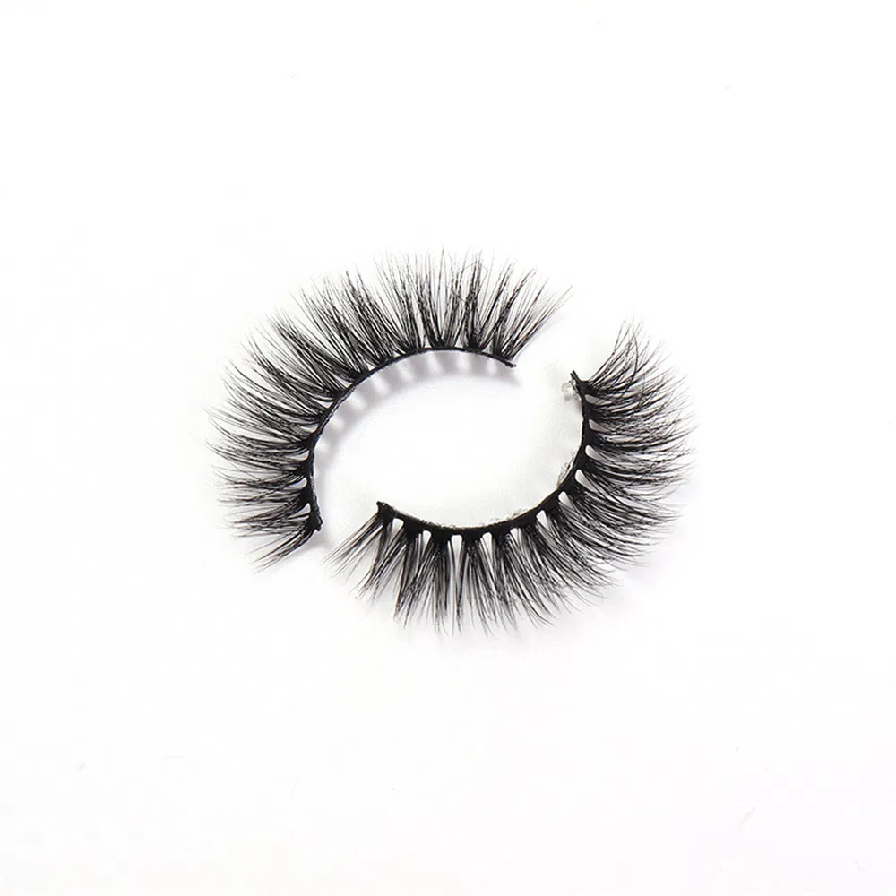 Custom Label 18mm 25mm Curler Lashes 3D Mink False Eyelashes for Girls