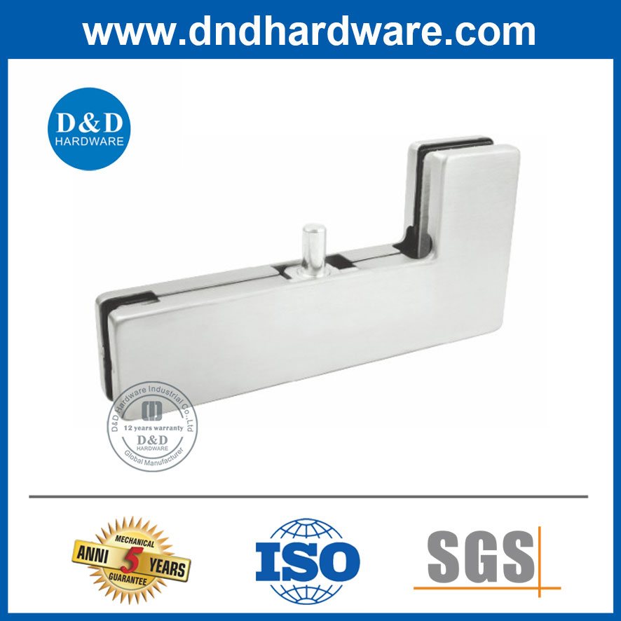 Glass Door Hot Sell Hardware Corner Patch Fitting in Stainless Steel