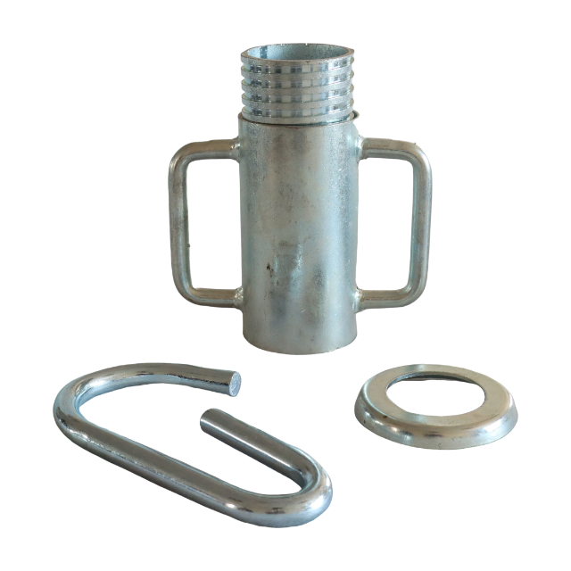 Durable Steel Prop Parts Adjustable Scaffolding Accessory Sleeve and Nut