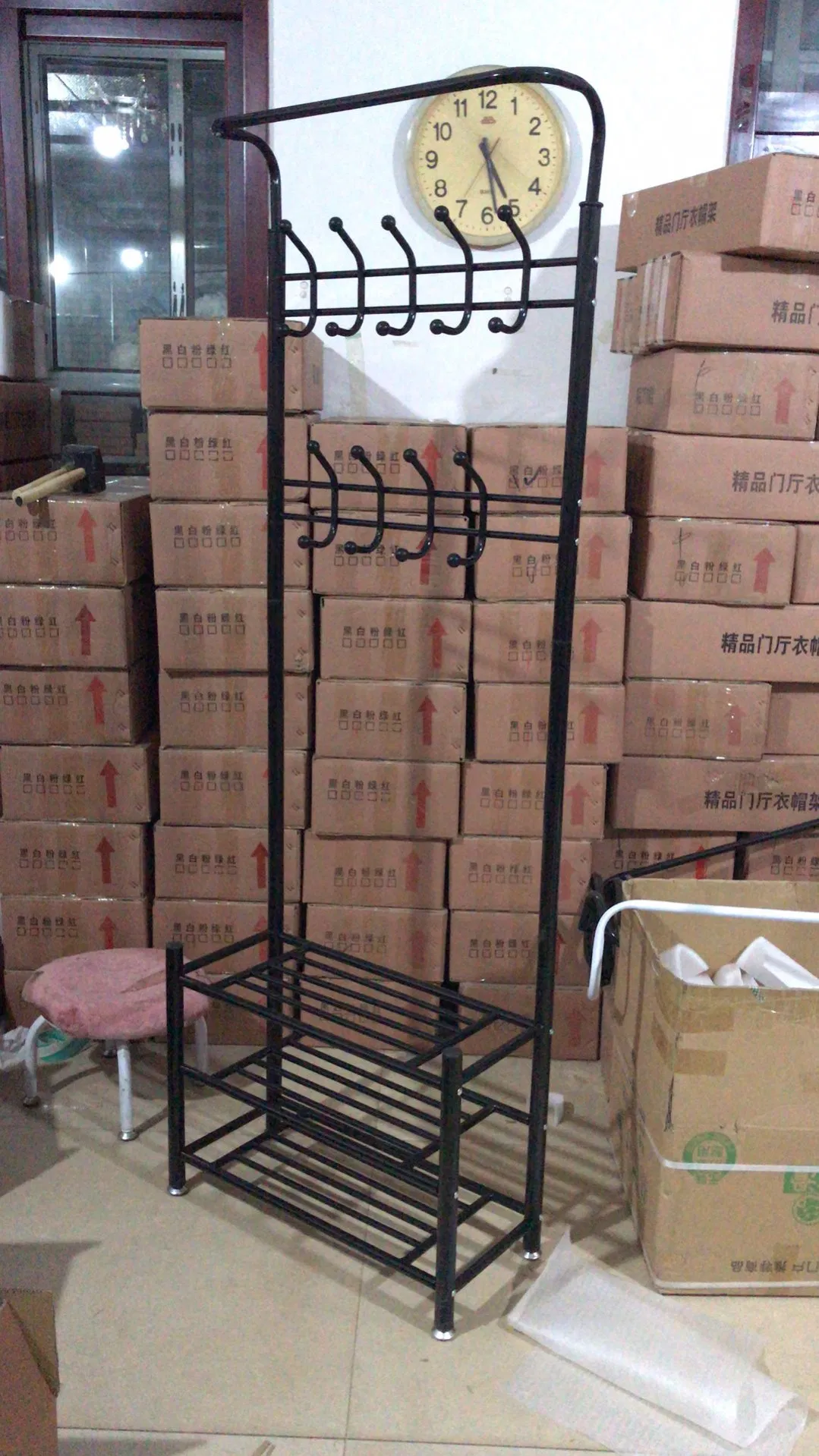 Cheap Hangers Convenient for High Quality Coat and Shoe Rack