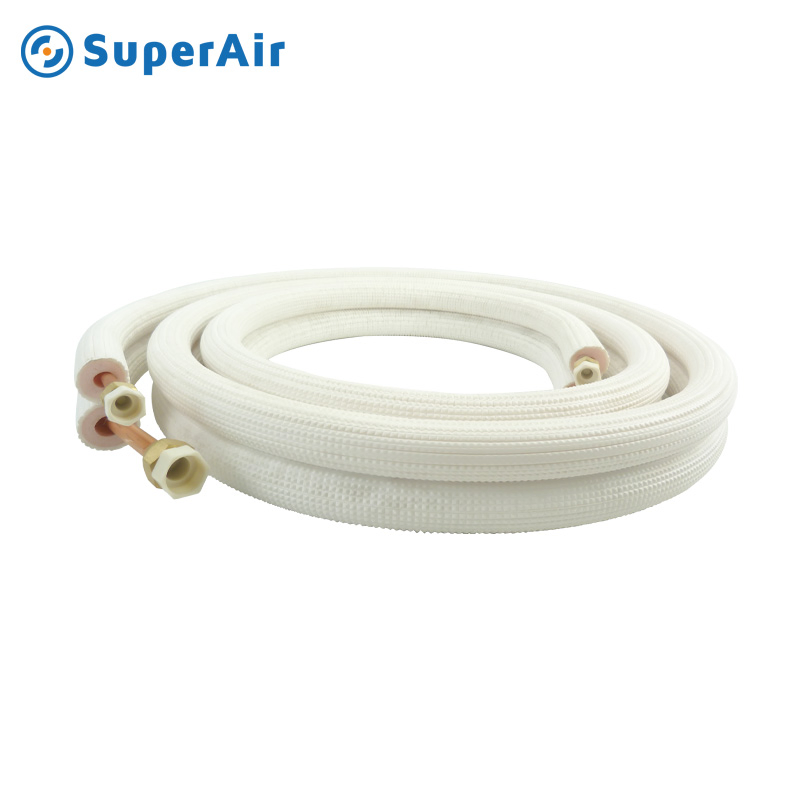 HVAC Top Quality Flexible AC Insulated Refrigeration Copper Pipe