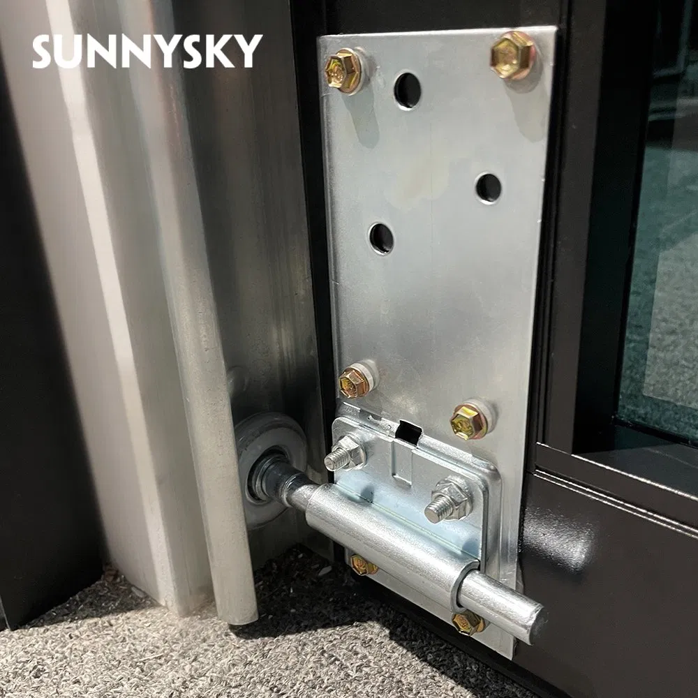 Aluminum Roller Double Glass Garage Door