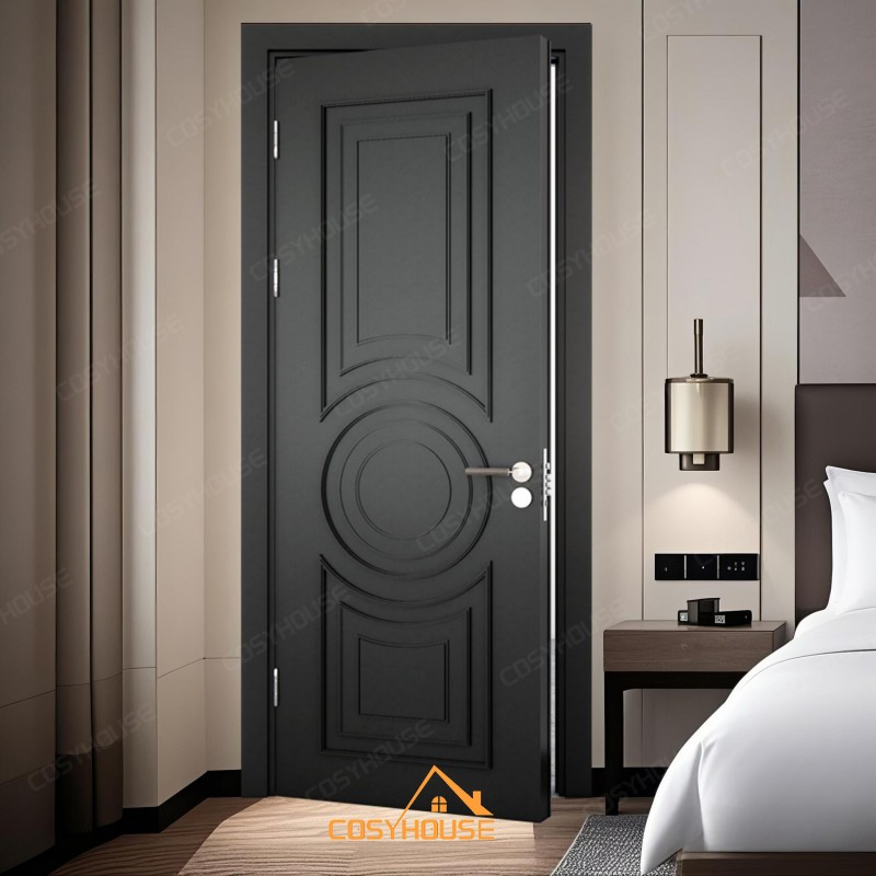 Modern Apartment Fireproof Wooden Door with 45-Min Fire Resistance and CE UL as Certification