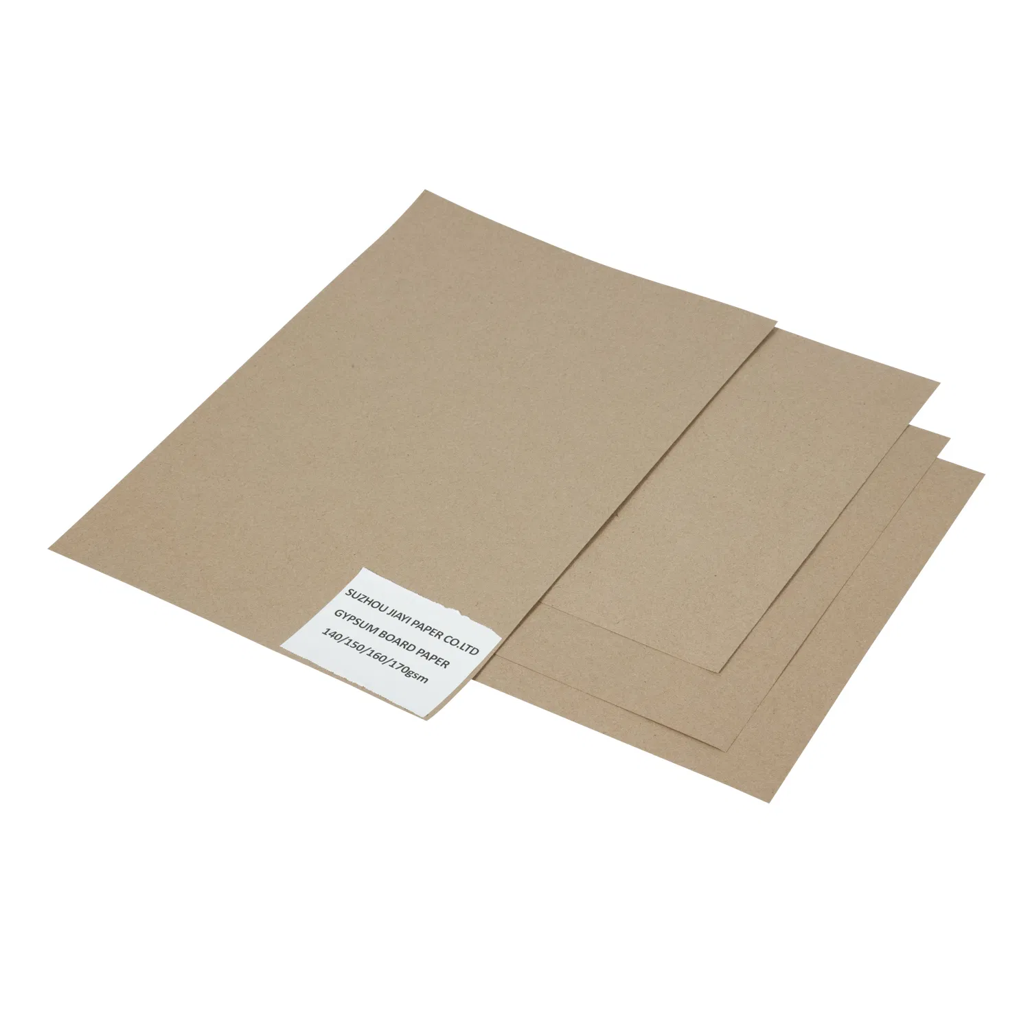 Plasterboard Paper Bottom Paper 160GSM in Ivory Color for Making Gypsum Board