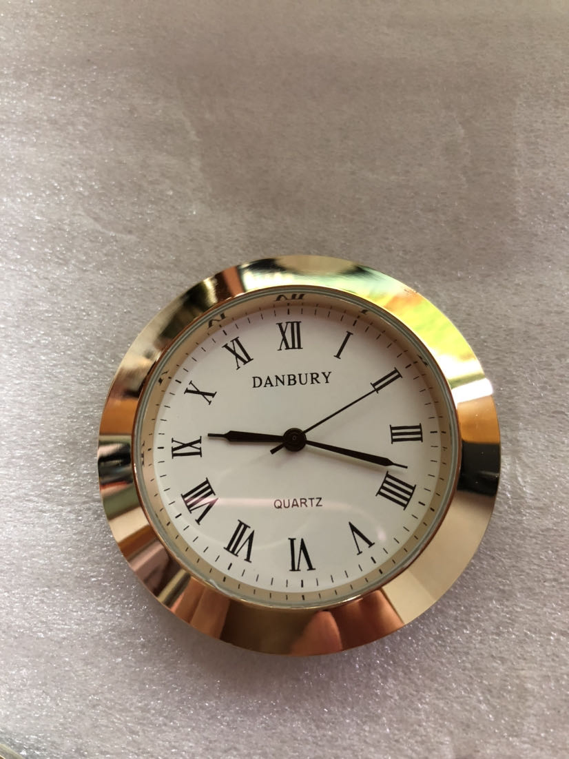 Best Quality Metal Alloy Clock Insert for Craft Gift (55mm/60mm)