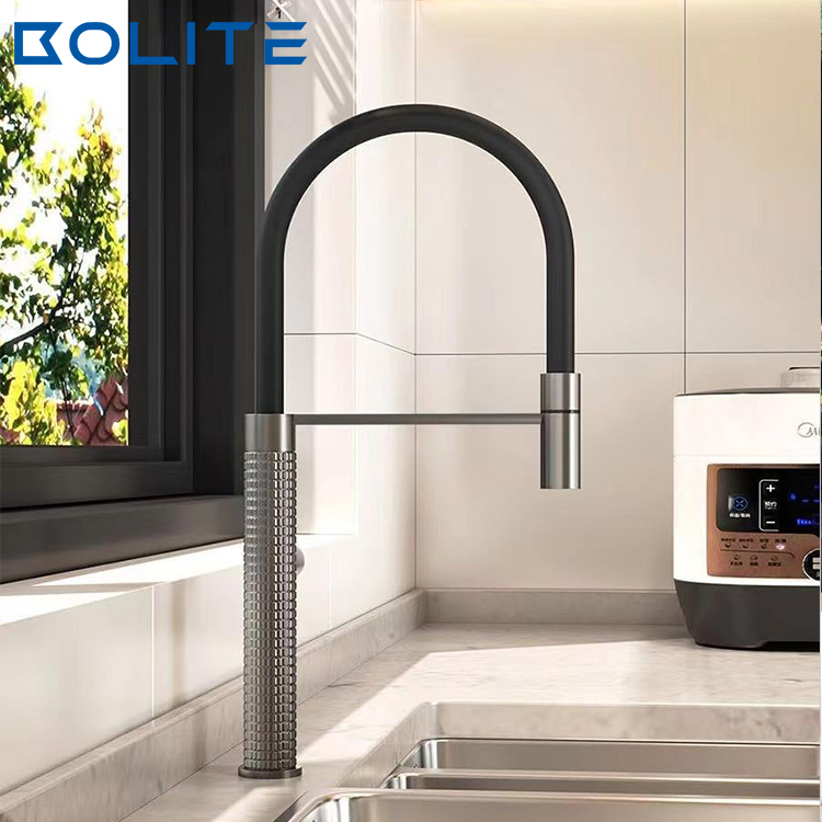 High End All Copper Cold and Hot Faucet Fashionable Kitchen Faucet Kitchen Sink Faucet