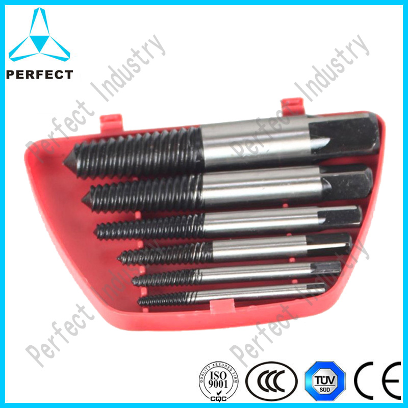 Набор экстракторов для сломанных болтов и винтов, 6 шт