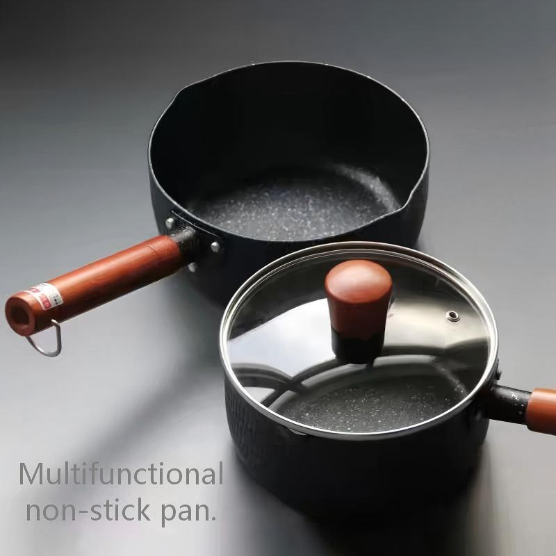Non-Stick Granite Coating Saucepan with Lid (18cm)