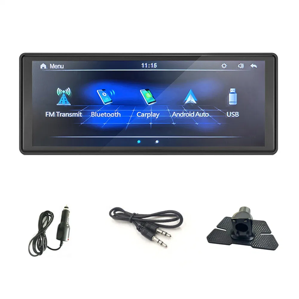 Портативный дисплей W509 10.26 дюймов с CarPlay и Android Auto