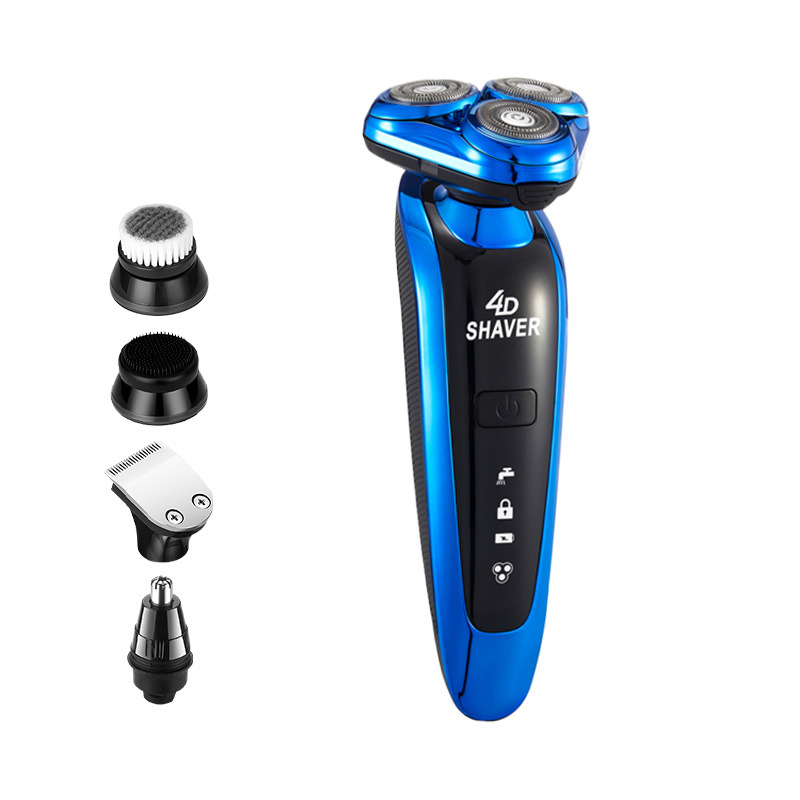 1000mA Men's Electric Shaver - Versatile Wet and Dry